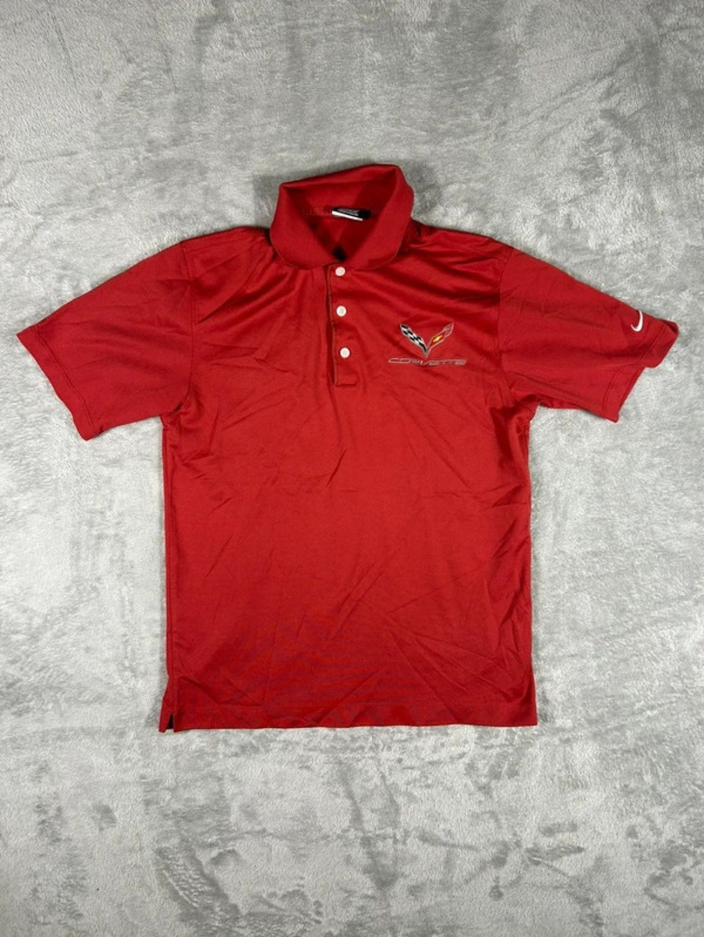 nike corvette polo shirt size S
